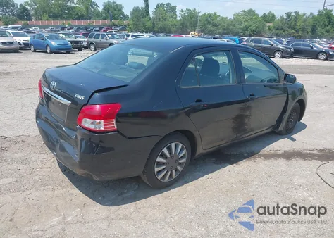 2012 Toyota Yaris z USA, uszkodzony, nr VIN JTDBT4K37CL011109